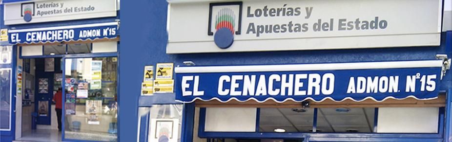 Loterías El Cenachero banner fachada